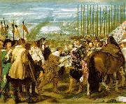 VELAZQUEZ, Diego Rodriguez de Silva y The Surrender of Breda (Las Lanzas) wr France oil painting reproduction